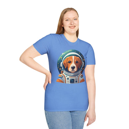 Dog Shirt Unisex Animal Print Tee Softstyle Short Sleeve Tee