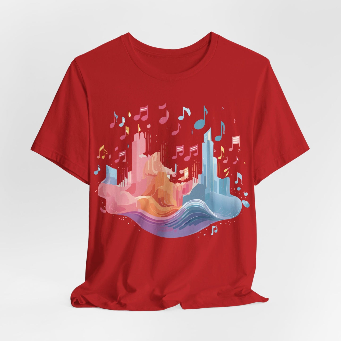 Natural Cotton Tee Shirt - Music Collection