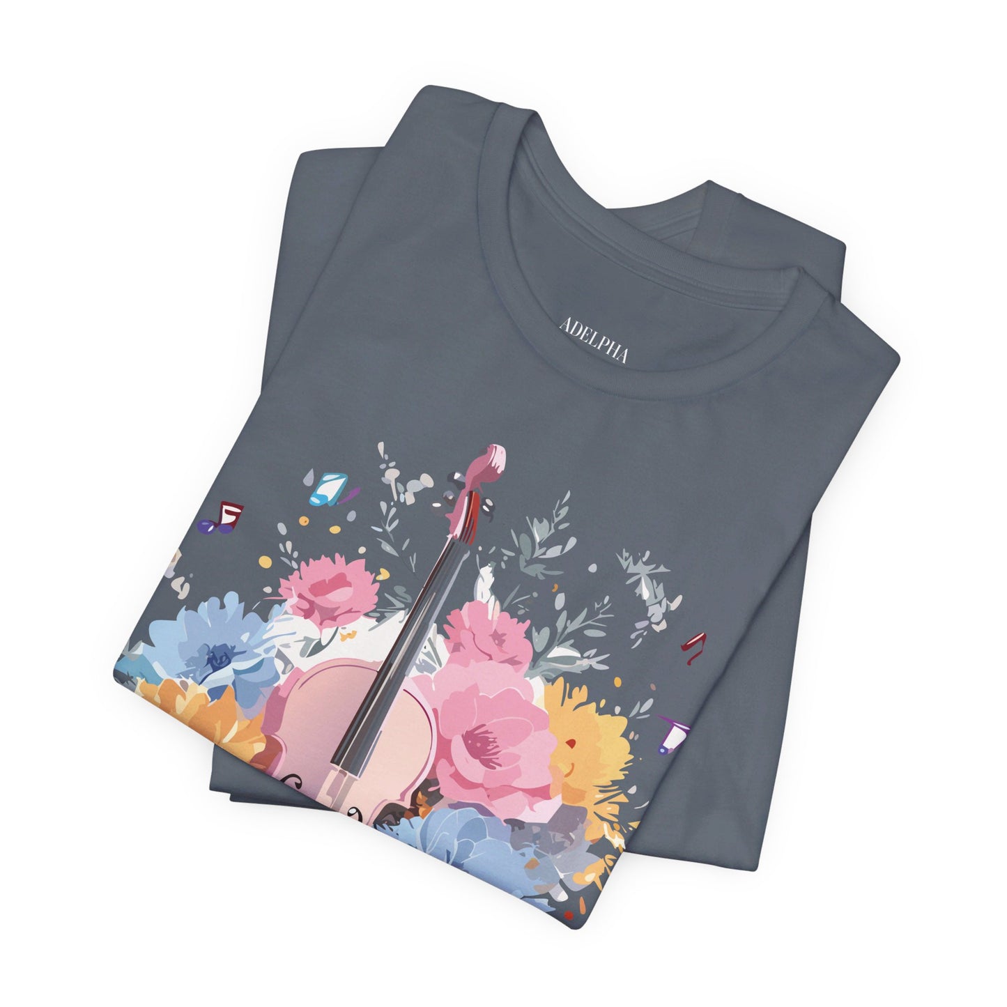 Natural Cotton Tee Shirt - Music Collection