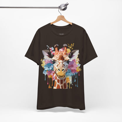 Shirt with Animals | Giraffe Printify