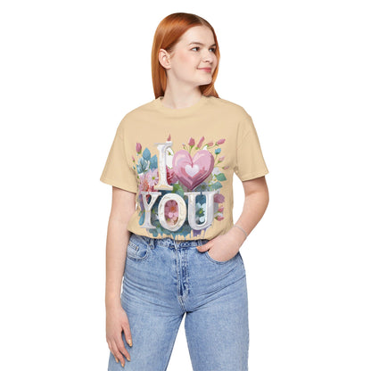 Natural Cotton Tee Shirt - Love story Collection Printify