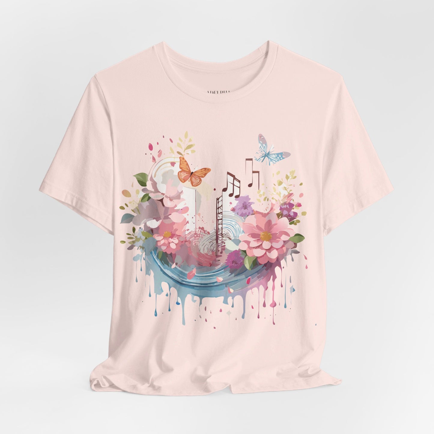 T-shirt en coton naturel - Collection Musique