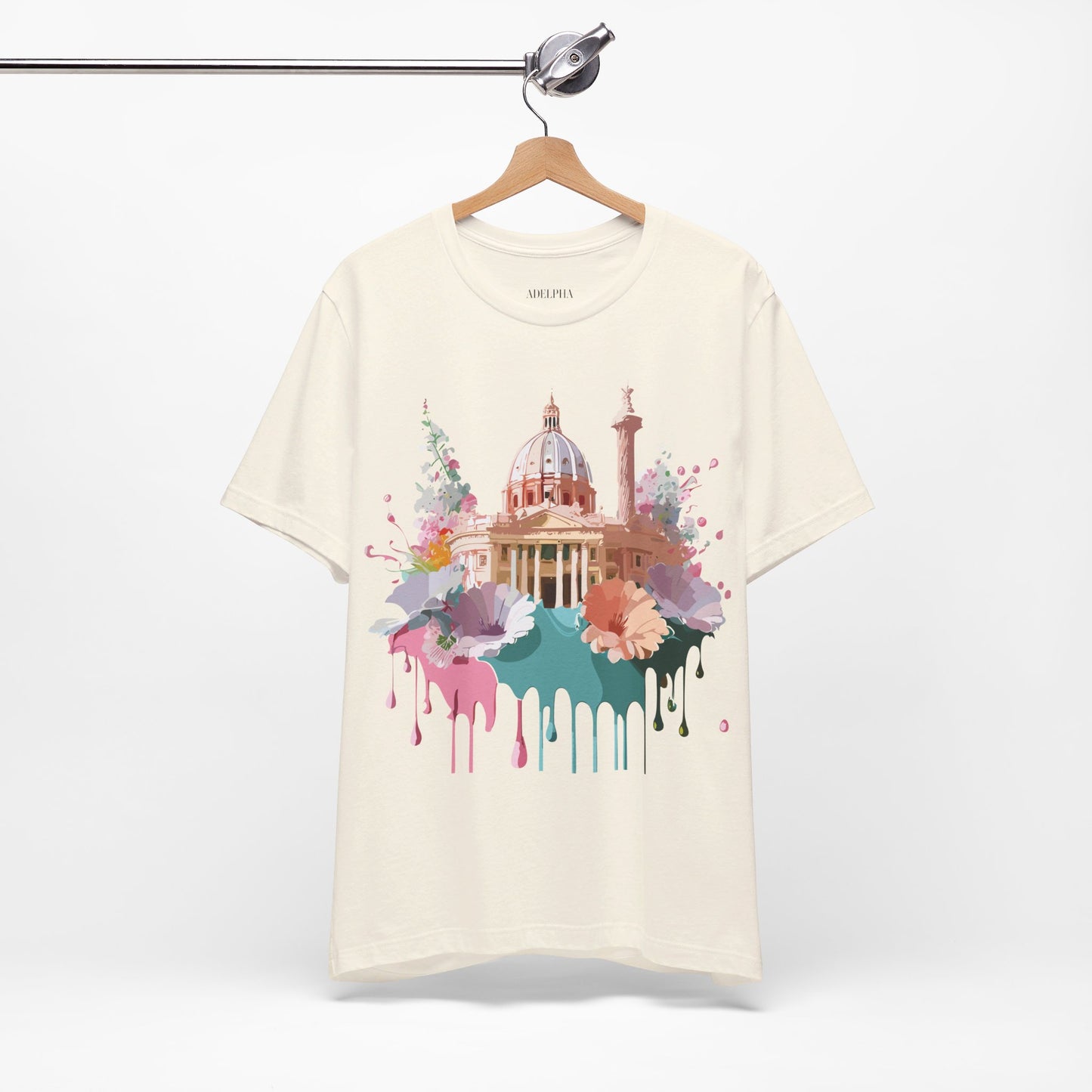 T-Shirt aus natürlicher Baumwolle - Beautiful Places Collection - Rom