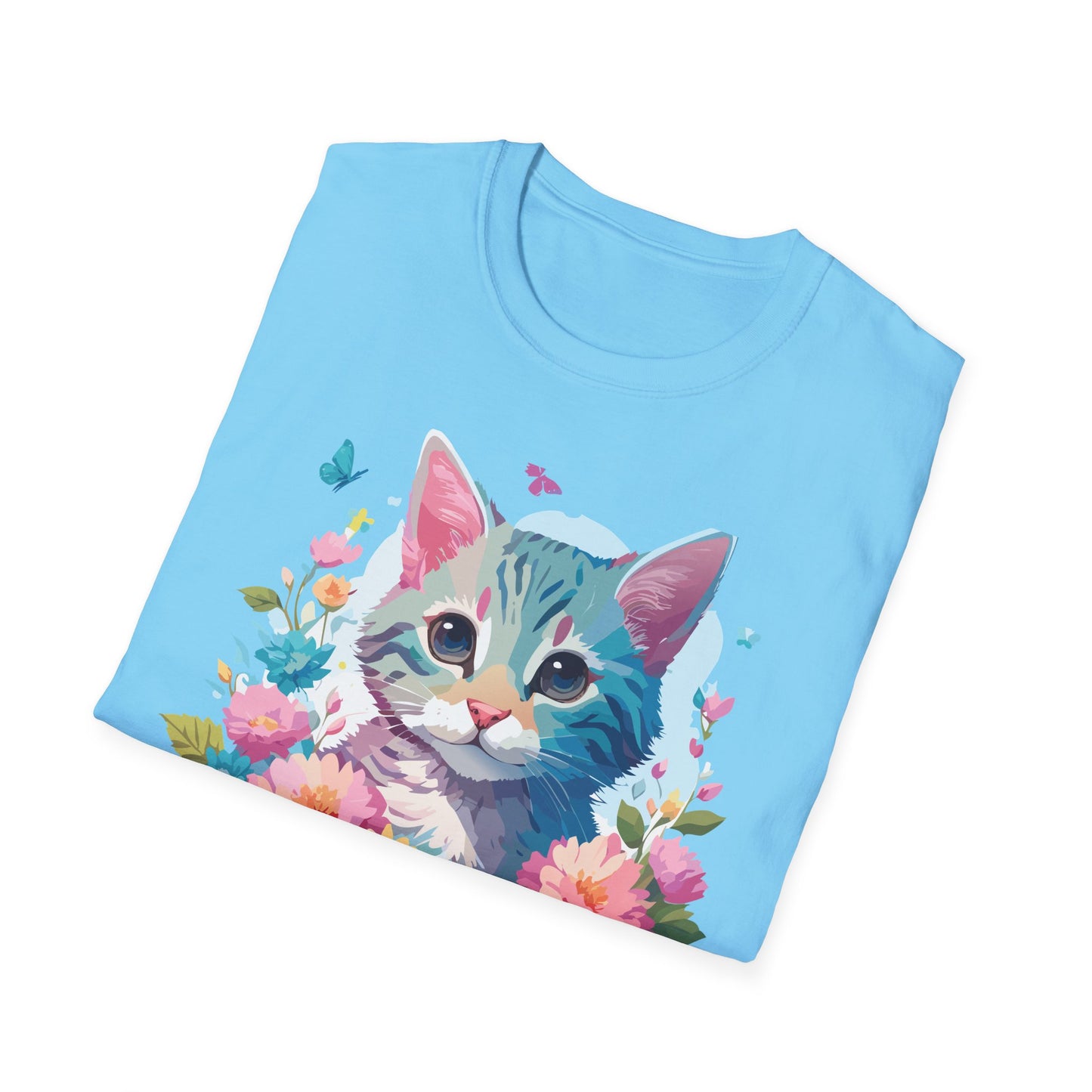 Cat Shirt, Shirt with Cat, Cats Tee, Kitten Tee
