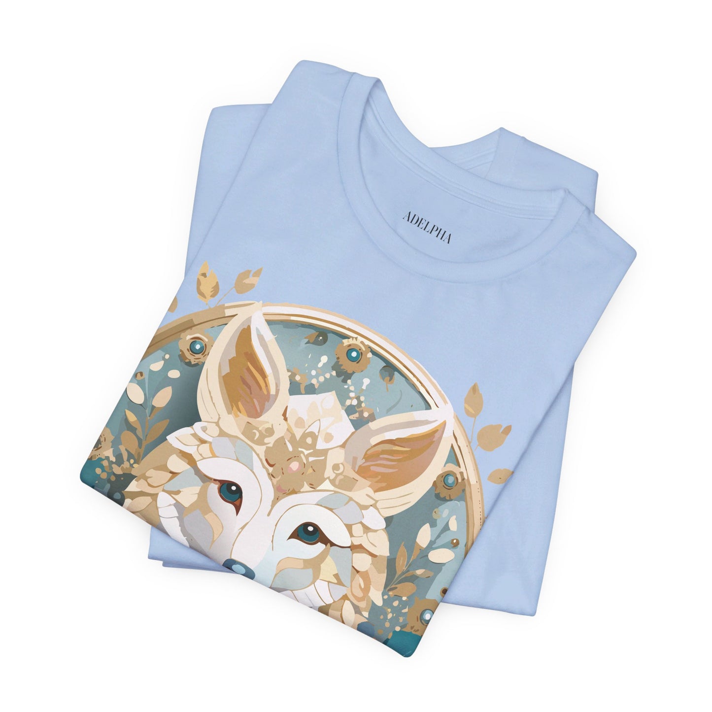 T-shirt en coton naturel - Collection Médaillon