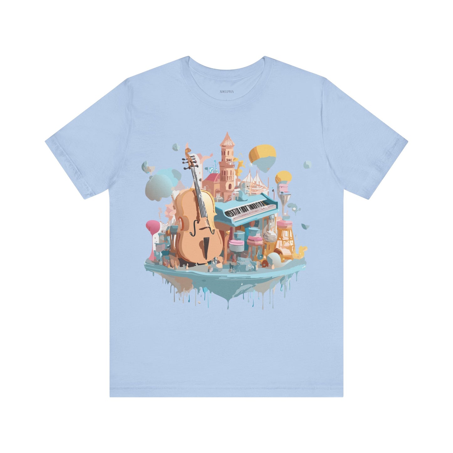 T-shirt en coton naturel - Collection Musique