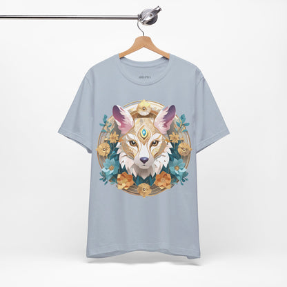 Natural Cotton Tee Shirt - Medallion Collection Printify