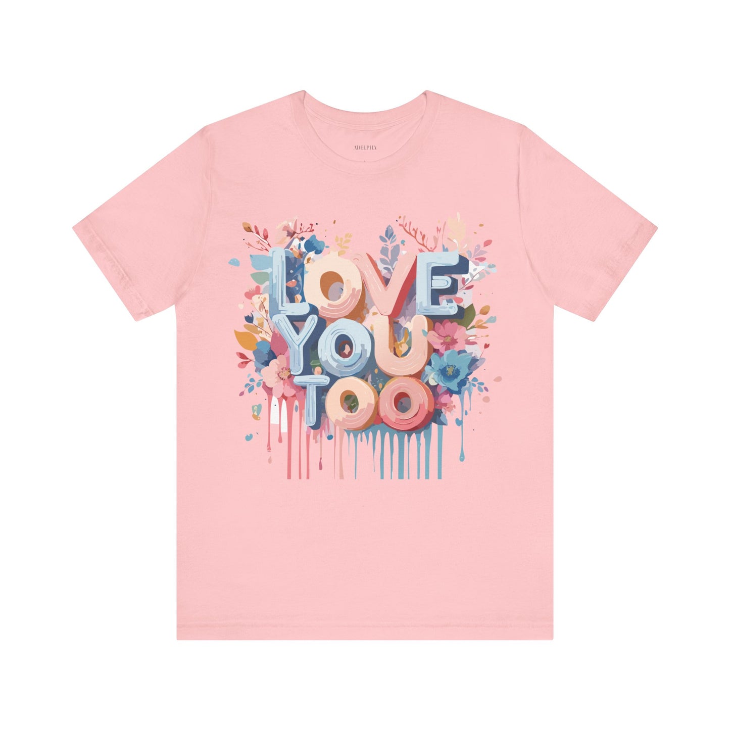 T-Shirt aus natürlicher Baumwolle – Love Story-Kollektion