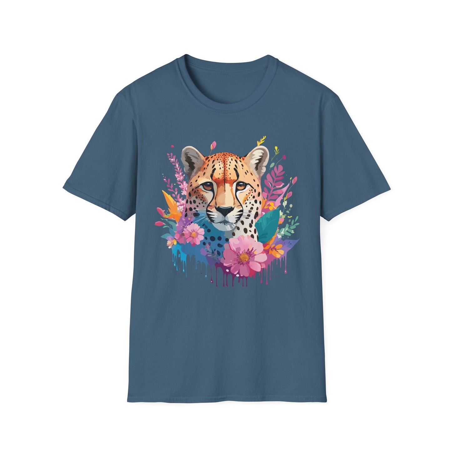 Cheetah Shirt, Shirt with Cheetah, Cheetah Tee, Shirt with Animals