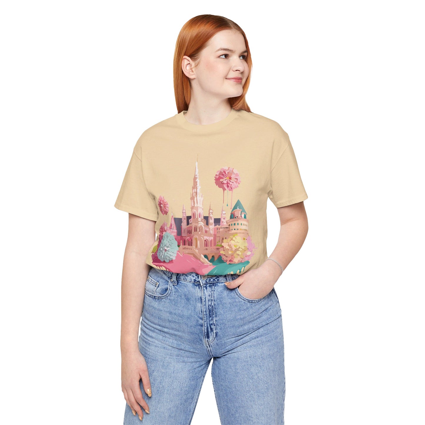 Natural Cotton Tee Shirt - Beautiful Places Collection - Vienna