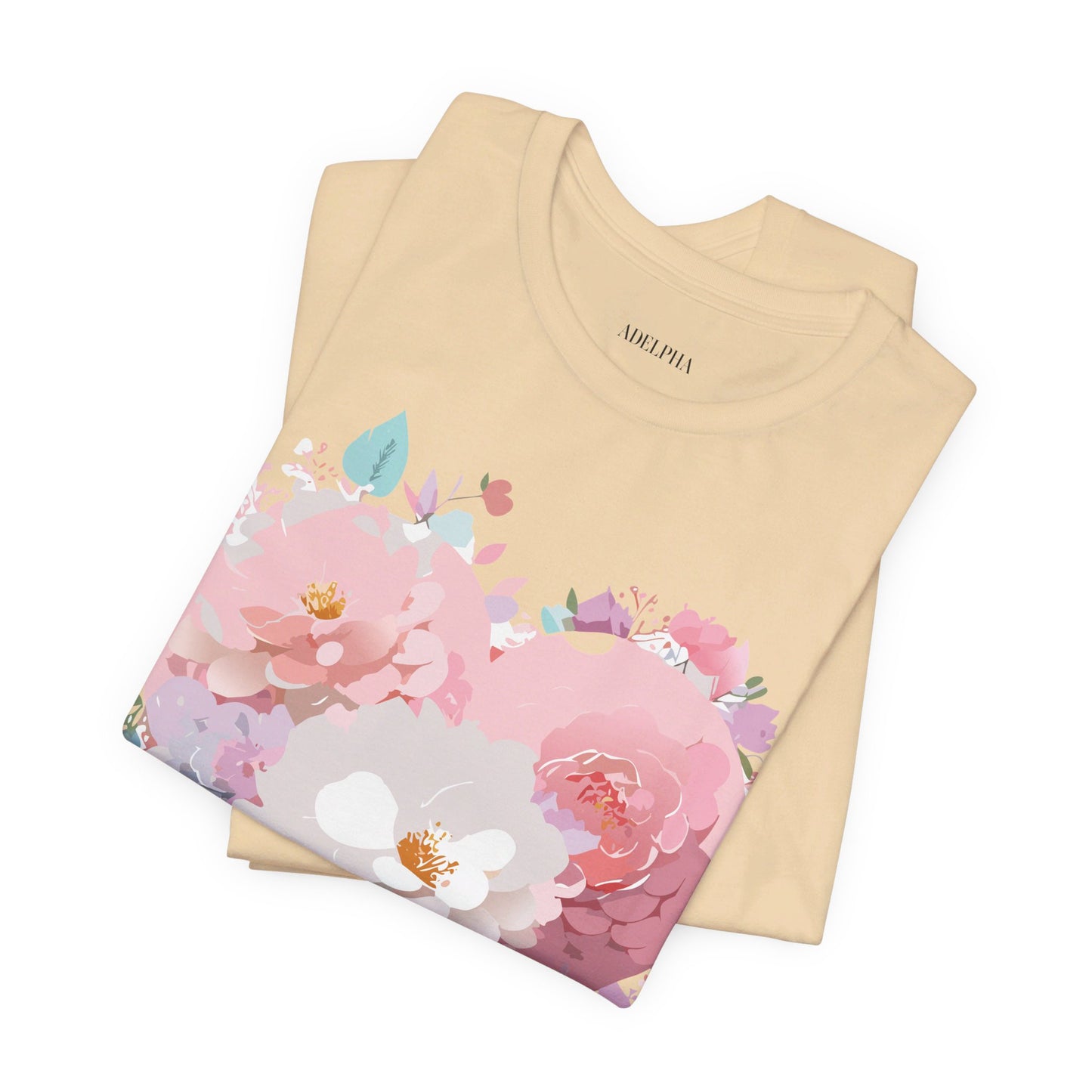 T-shirt en coton naturel - Collection Love story