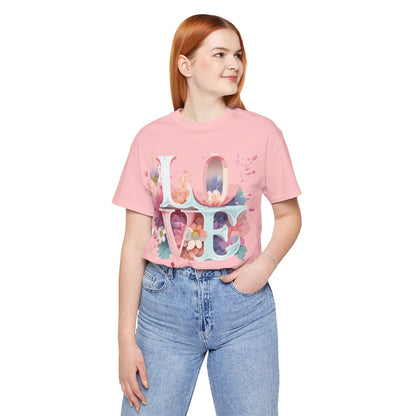 Natural Cotton Tee Shirt - Love story Collection Printify