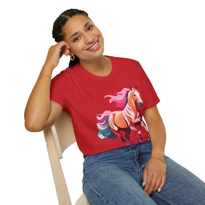 Horse Shirt Gildan Softstyle Tee Unisex 100 Percent Ring Spun Cotton