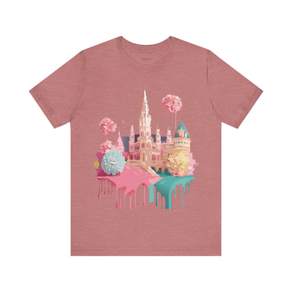 Natural Cotton Tee Shirt - Beautiful Places Collection - Vienna Printify