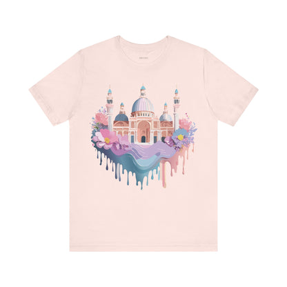 Natural Cotton Tee Shirt - Beautiful Places Collection - Venice Printify