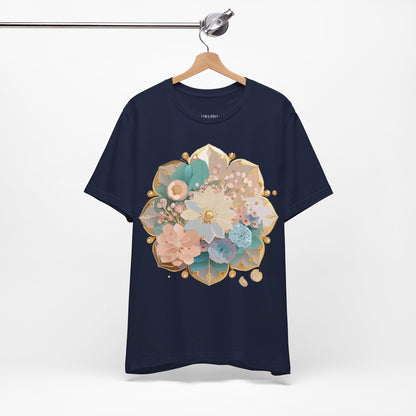 Natural Cotton Tee Shirt - Medallion Collection Printify