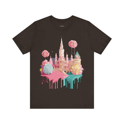 Natural Cotton Tee Shirt - Beautiful Places Collection - Vienna Printify