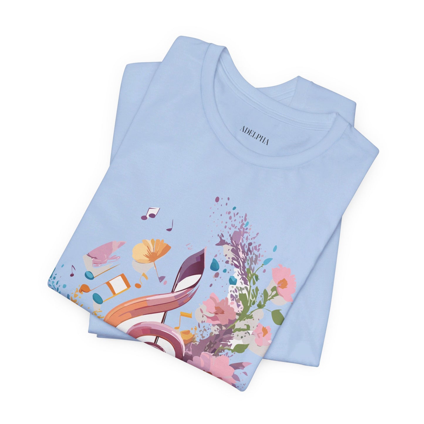 T-shirt en coton naturel - Collection Musique