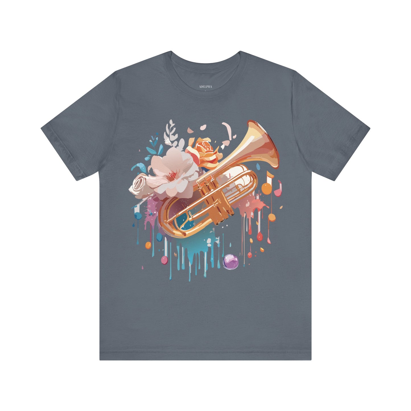 Natural Cotton Tee Shirt - Music Collection