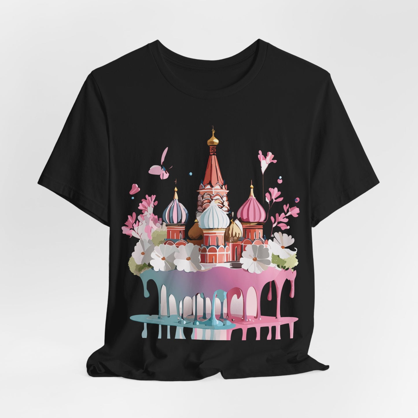 Natural Cotton Tee Shirt - Beautiful Places Collection - Moscow