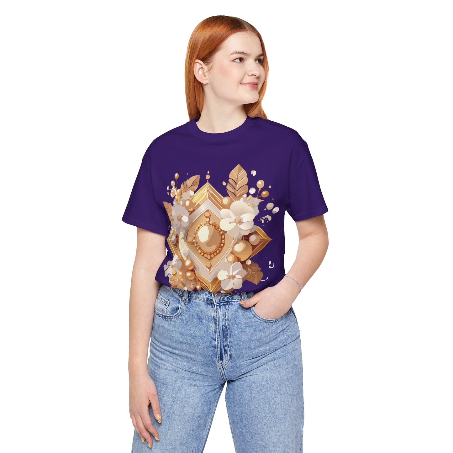 T-Shirt aus natürlicher Baumwolle – Queen Collection