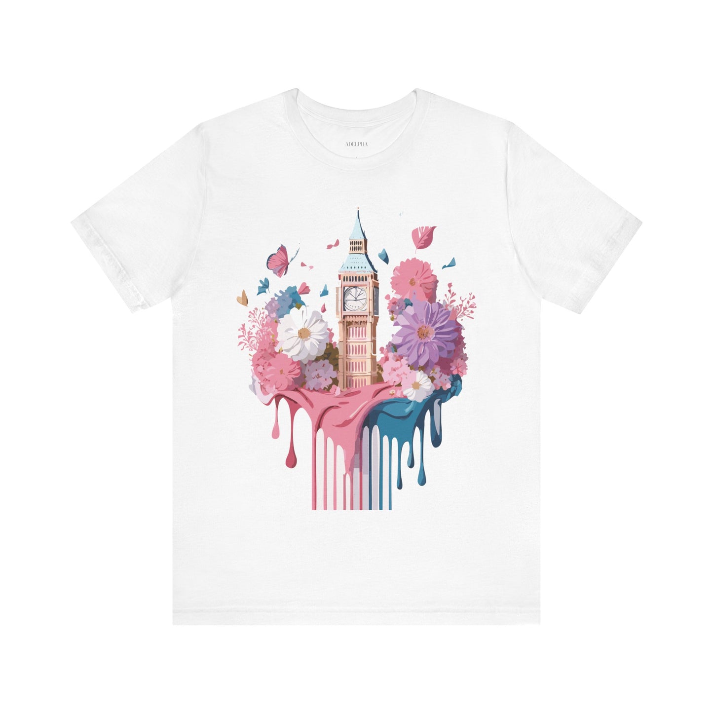 Natural Cotton Tee Shirt - Beautiful Places Collection - London