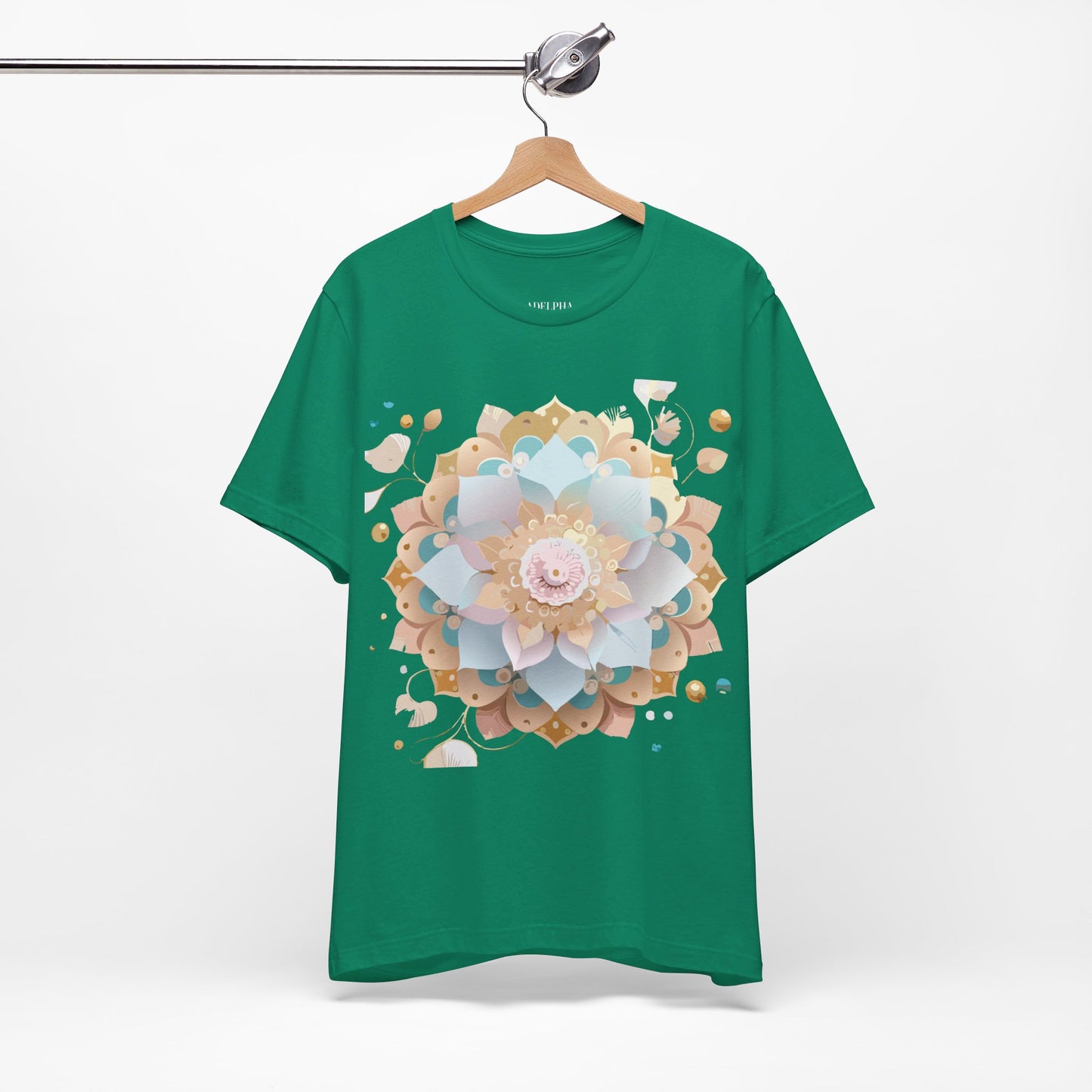 T-Shirt aus natürlicher Baumwolle – Medallion-Kollektion