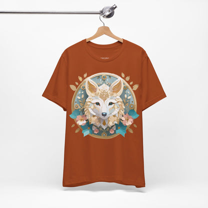 Natural Cotton Tee Shirt - Medallion Collection Printify