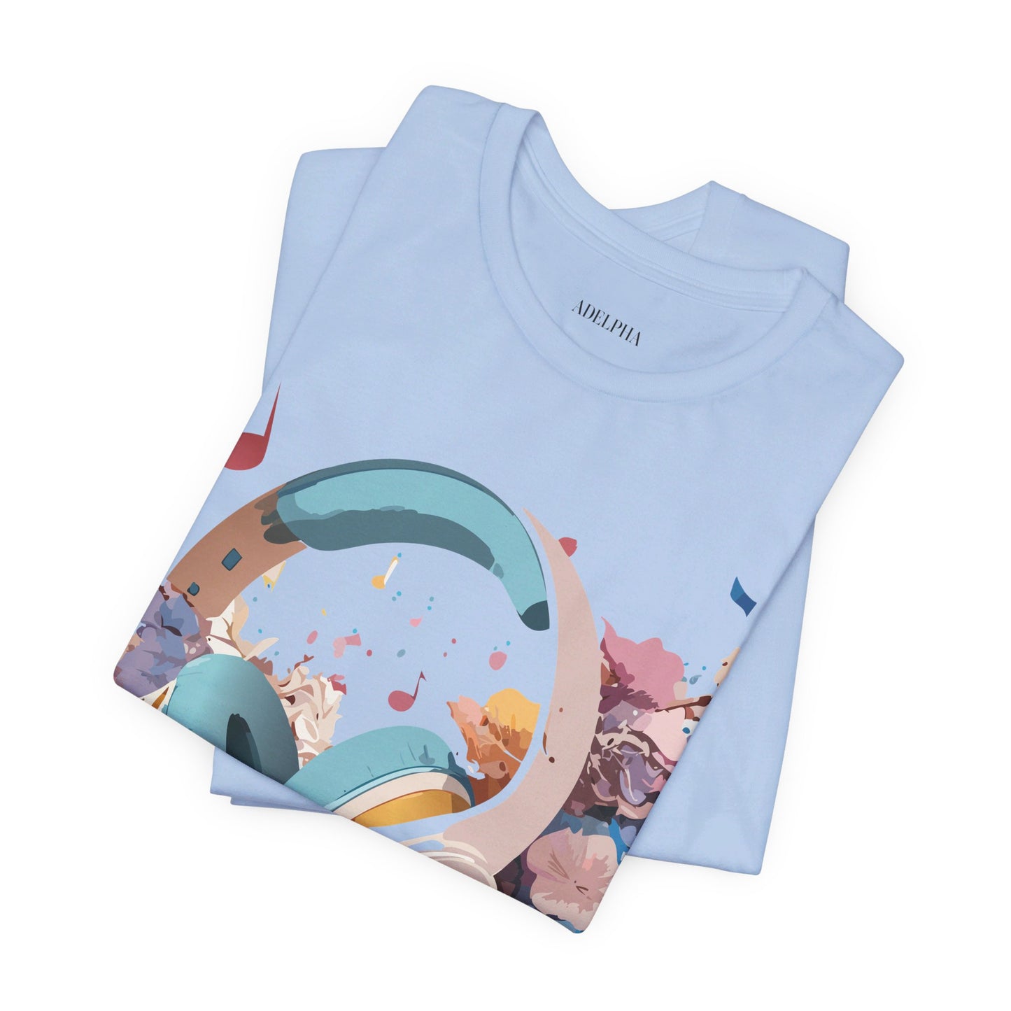 T-shirt en coton naturel - Collection Musique