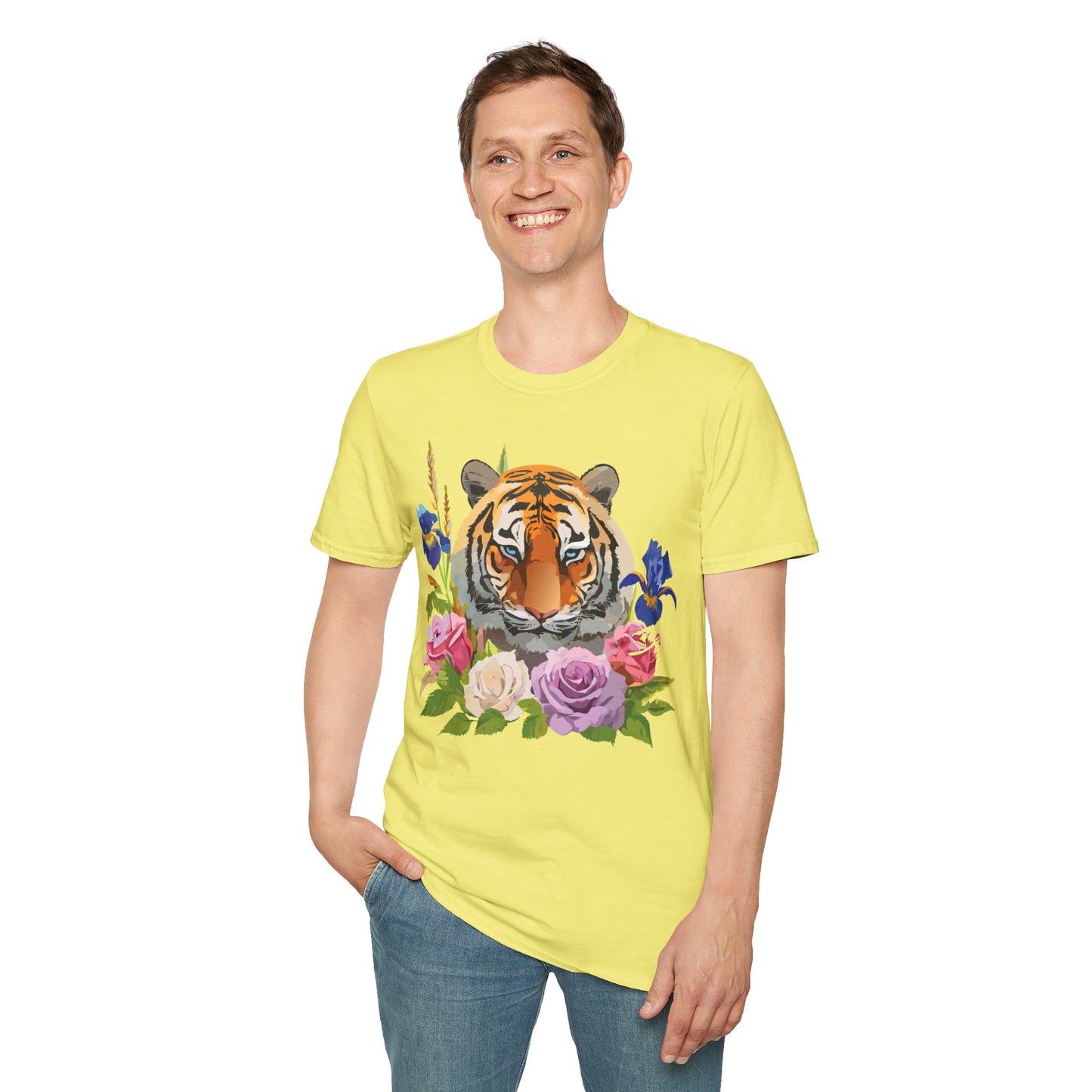 Tiger Shirt, Shirt with Tiger, Animal Tee, Shirt with Animals
