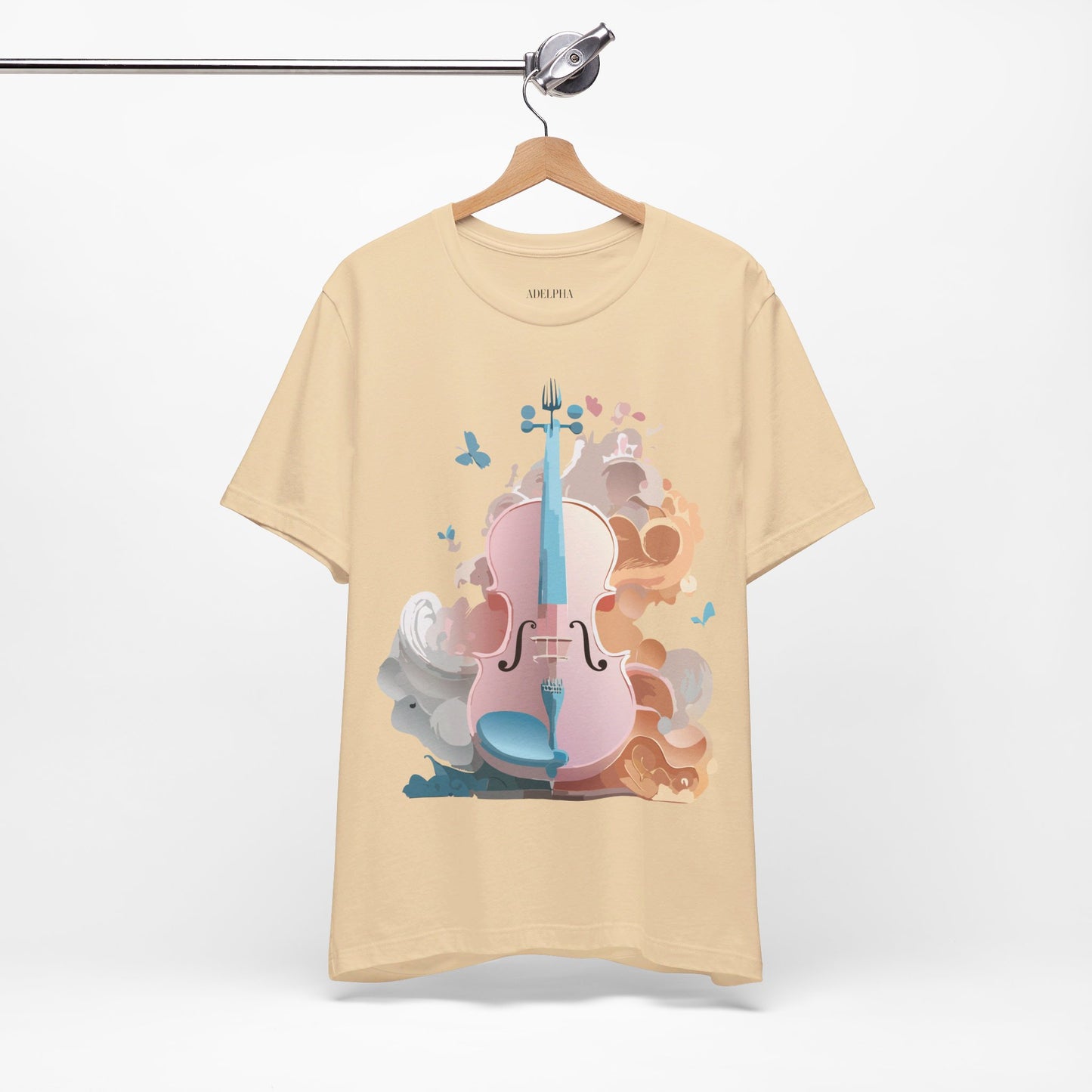 T-shirt en coton naturel - Collection Musique