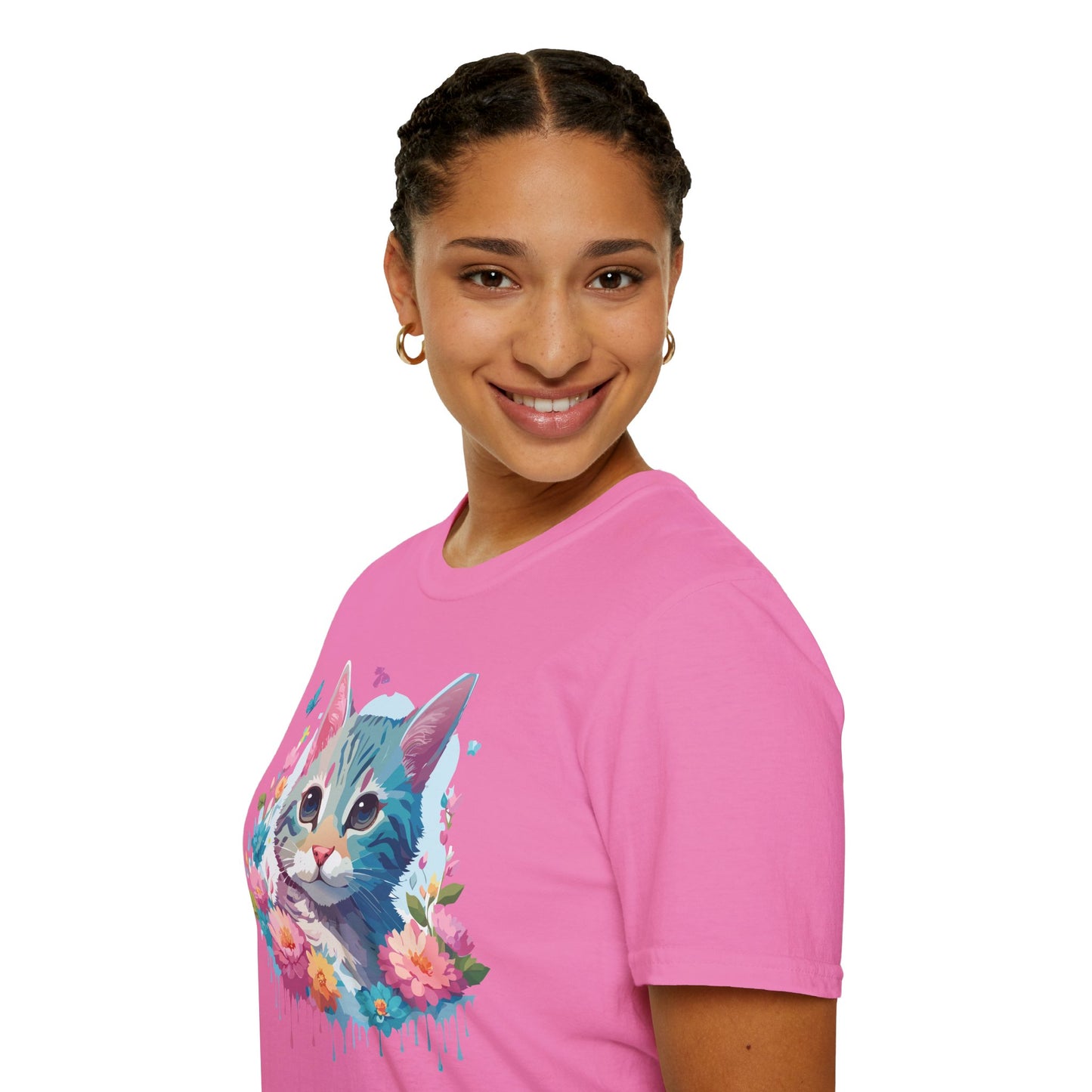 Cat Shirt, Shirt with Cat, Cats Tee, Kitten Tee