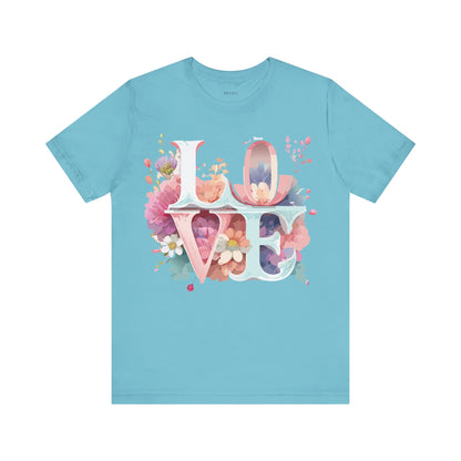 Natural Cotton Tee Shirt - Love story Collection Printify