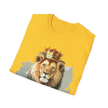 Lion Shirt Unisex Animal Tee Gildan Softstyle 64000 Comfort Fit