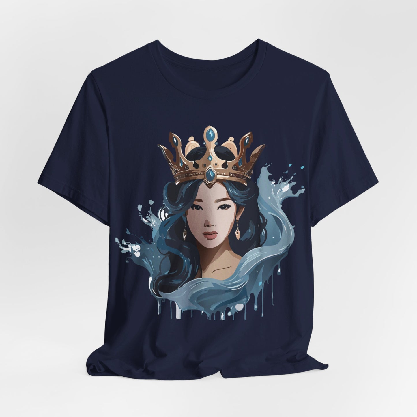 T-Shirt aus natürlicher Baumwolle – Queen Collection