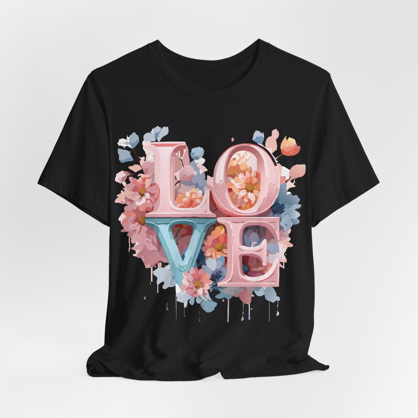 T-Shirt aus natürlicher Baumwolle – Love Story Collection