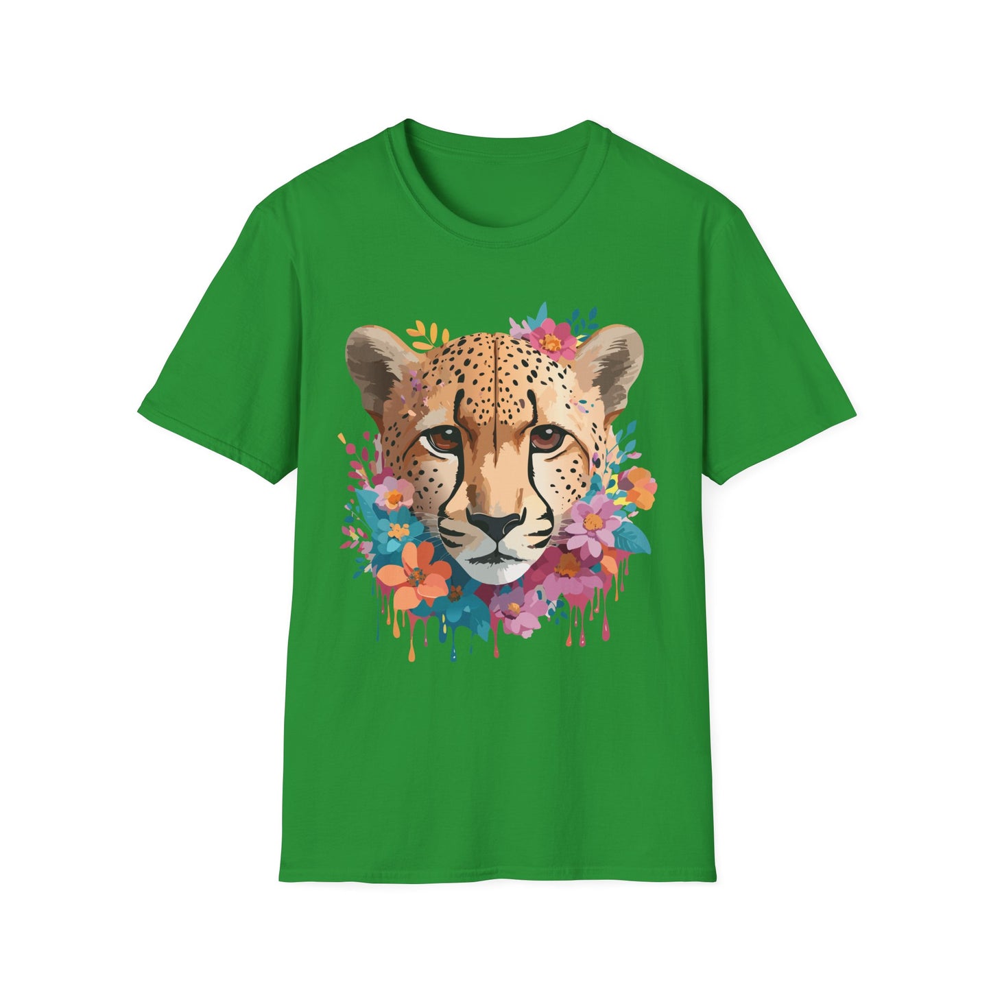 Cheetah Shirt, Shirt with Cheetah, Cheetah Tee, Shirt with Animals