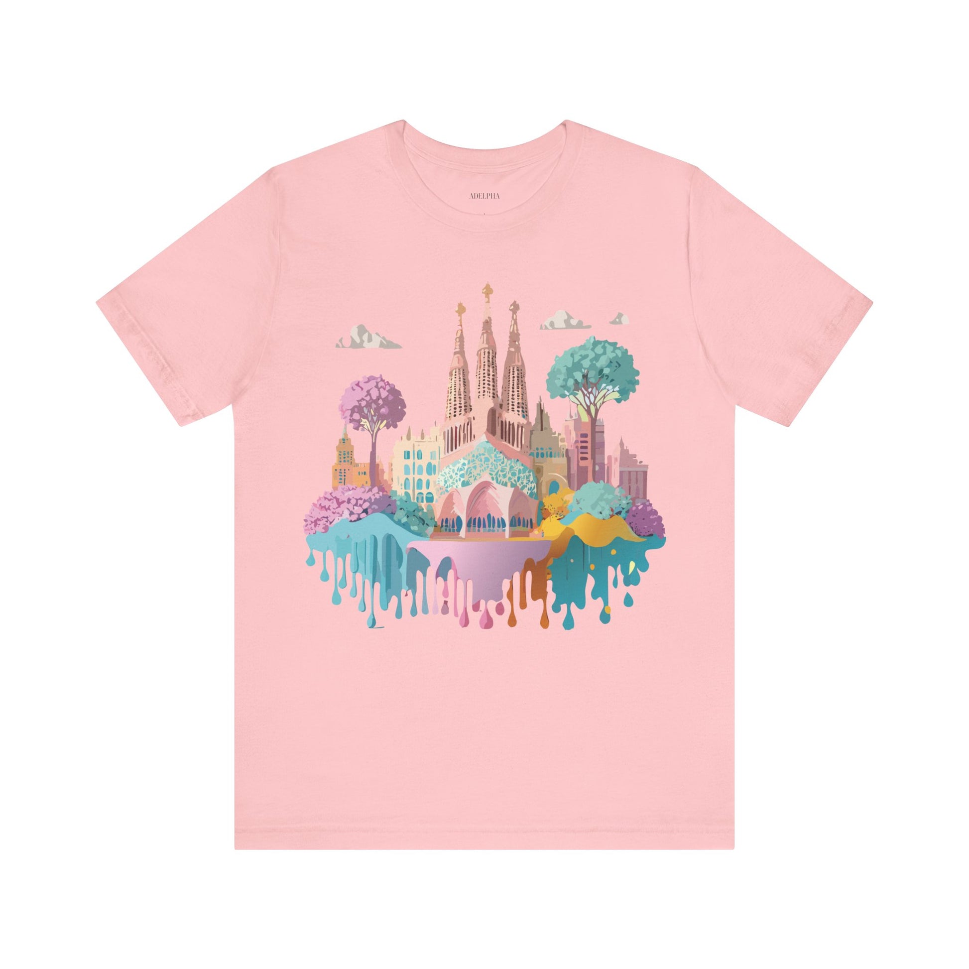Tourist Shirt, Shirt with Barcelona - ADELPHA