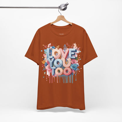 Natural Cotton Tee Shirt - Love Story Collection Printify
