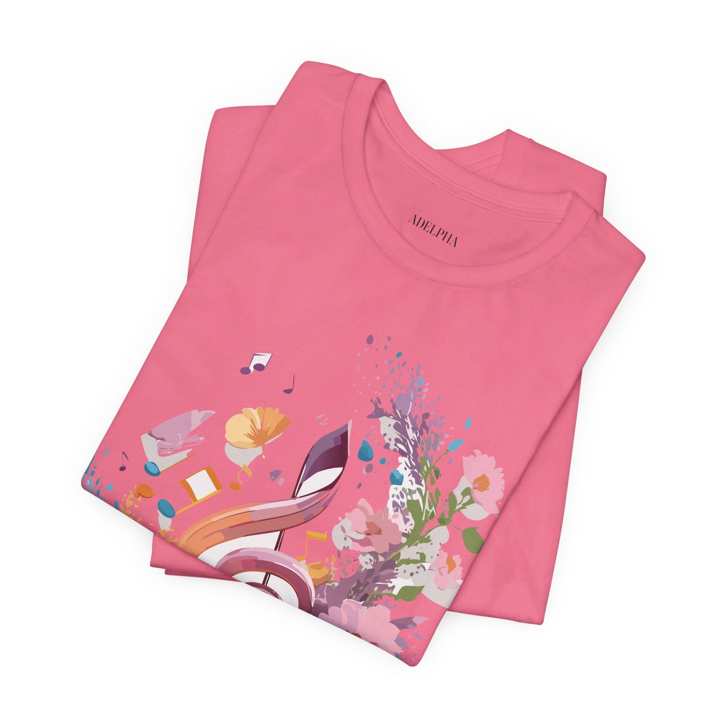 T-shirt en coton naturel - Collection Musique