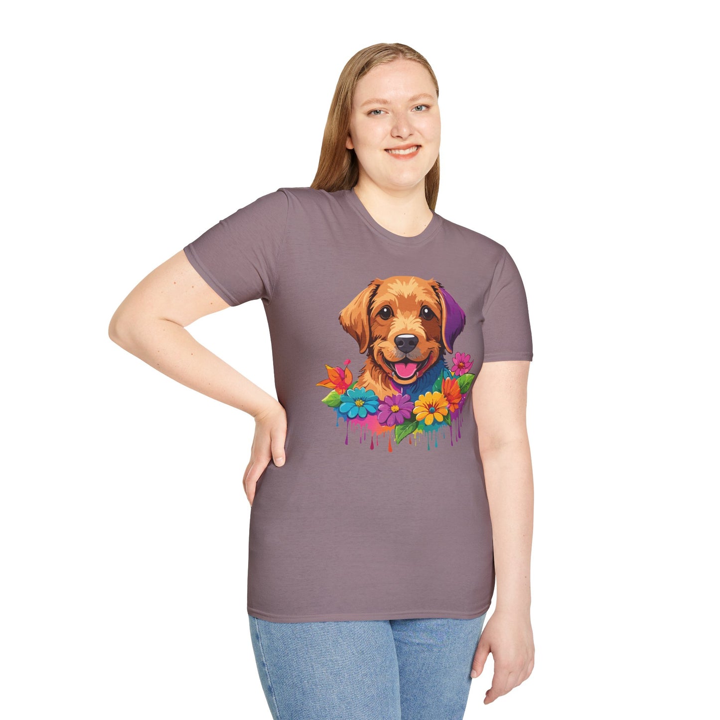 Dog Shirt, Shirt with Dog, Animal Tee, Shirt with Animals