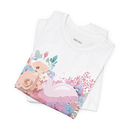 Natural Cotton Tee Shirt - Love story Collection Printify