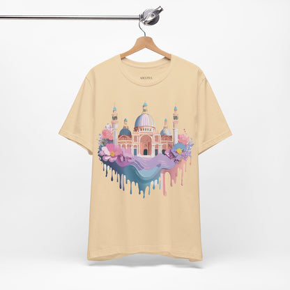 Natural Cotton Tee Shirt - Beautiful Places Collection - Venice Printify