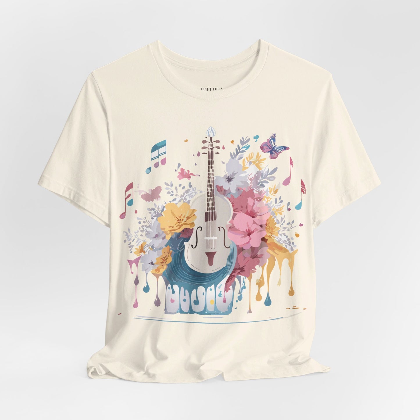 Natural Cotton Tee Shirt - Music collection