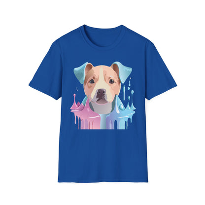 Dog Shirt Unisex Animal Tee Softstyle Gildan 64000 Cotton Tee
