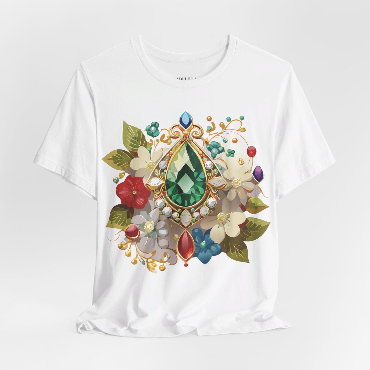 T-Shirt aus natürlicher Baumwolle – Queen Collection