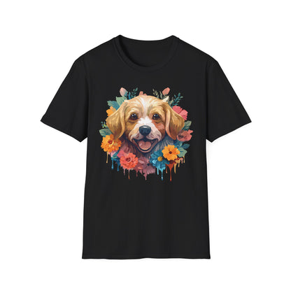 Dog Shirt Unisex Animal Tee Softstyle 64000 Gildan Cotton Tee