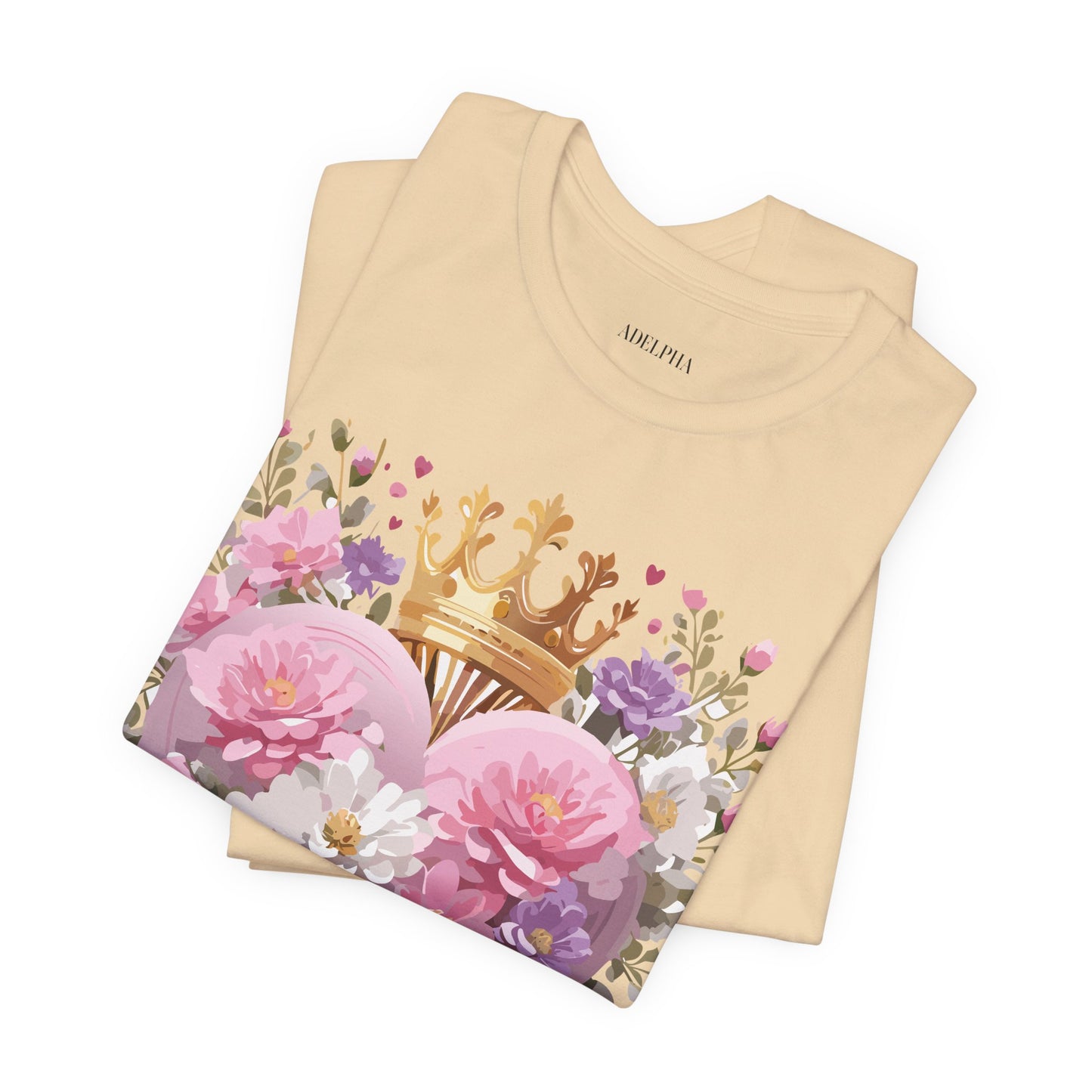 Natural Cotton Tee Shirt - Love story Collection