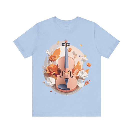 Natural Cotton Tee Shirt - Music collection