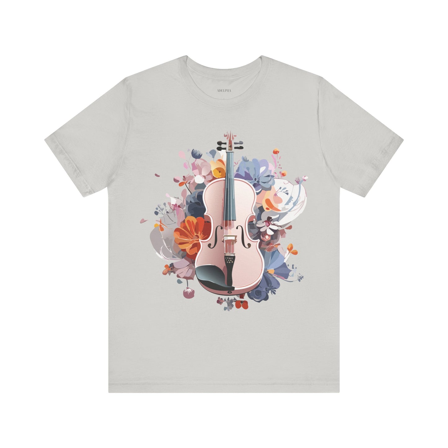 T-Shirt aus natürlicher Baumwolle – Musikkollektion